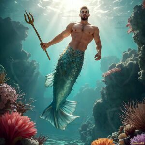 Mermen warriors Art – 1×1 #0173