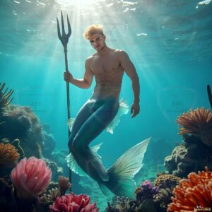 Mermen warriors Art – 1×1 #0174