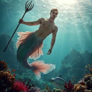 Mermen warriors Art – 1×1 #0177