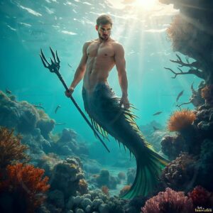 Mermen warriors Art – 1×1 #0181