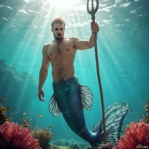 Mermen warriors Art – 1×1 #0182