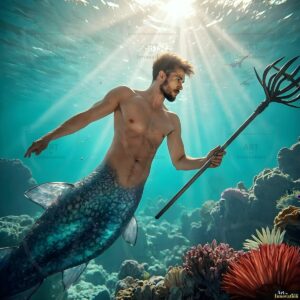 Mermen warriors Art – 1×1 #0185