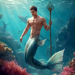 Mermen warriors Art – 1×1 #0186