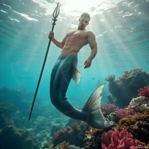 Mermen warriors Art – 1×1 #0188