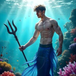 Mermen warriors Art – 1×1 #0189