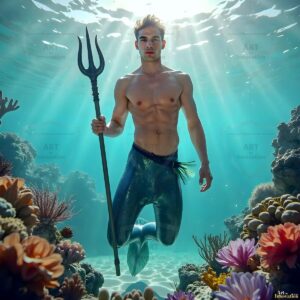 Mermen warriors Art – 1×1 #0190
