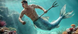 Mermen warriors Art – 21×9 #0102