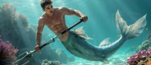 Mermen warriors Art – 21×9 #0103