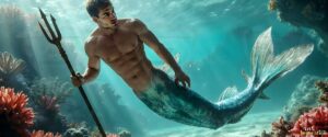 Mermen warriors Art – 21×9 #0104