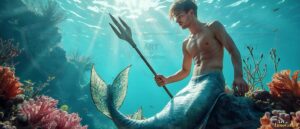 Mermen warriors Art – 21×9 #0109