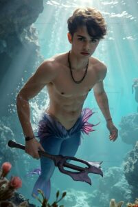Mermen warriors Art – 2×3 #0100