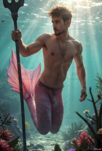 Mermen warriors Art – 2×3 #0104