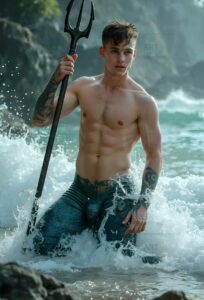 Mermen warriors Art – 2×3 #0111