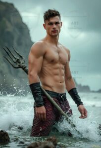 Mermen warriors Art – 2×3 #0112