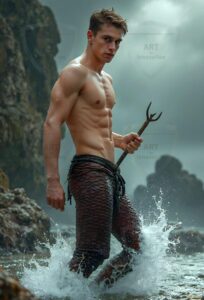 Mermen warriors Art – 2×3 #0115