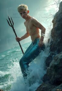 Mermen warriors Art – 2×3 #0116