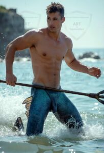 Mermen warriors Art – 2×3 #0117