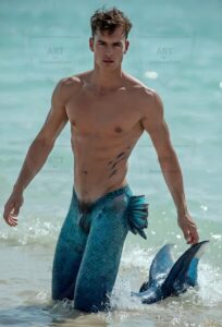 Mermen warriors Art – 2×3 #0143