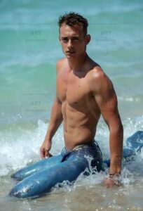 Mermen warriors Art – 2×3 #0158