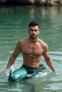 Mermen warriors Art – 2×3 #0163