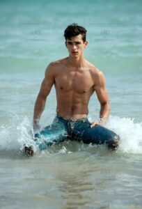 Mermen warriors Art – 2×3 #0168