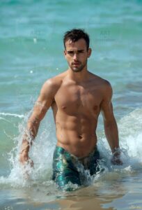 Mermen warriors Art – 2×3 #0182