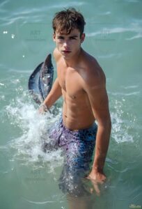 Mermen warriors Art – 2×3 #0187