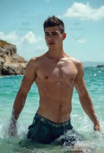 Mermen warriors Art – 2×3 #0190