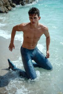 Mermen warriors Art – 2×3 #0200