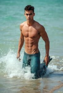 Mermen warriors Art – 2×3 #0205