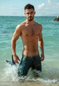 Mermen warriors Art – 2×3 #0211