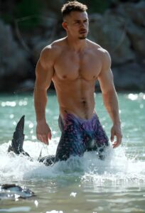 Mermen warriors Art – 2×3 #0229
