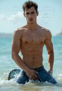 Mermen warriors Art – 2×3 #0250