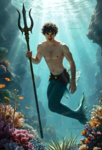 Mermen warriors Art – 2×3 #0265