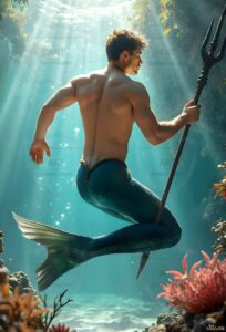 Mermen warriors Art – 2×3 #0267