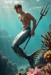 Mermen warriors Art – 2×3 #0271