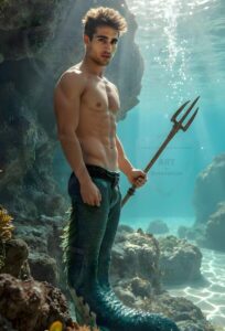 Mermen warriors Art – 2×3 #0275