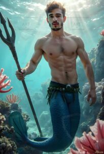 Mermen warriors Art – 2×3 #0276