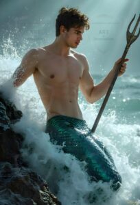 Mermen warriors Art – 2×3 #0279
