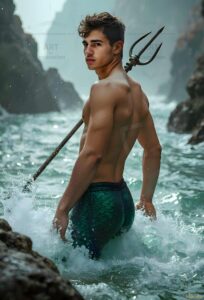 Mermen warriors Art – 2×3 #0280