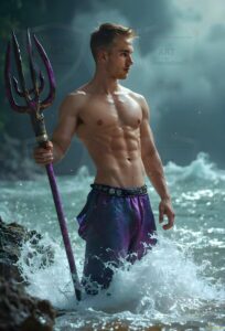 Mermen warriors Art – 2×3 #0281