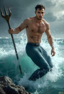 Mermen warriors Art – 2×3 #0282