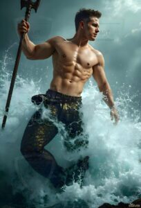 Mermen warriors Art – 2×3 #0283