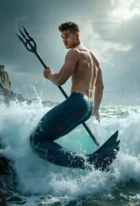 Mermen warriors Art – 2×3 #0284
