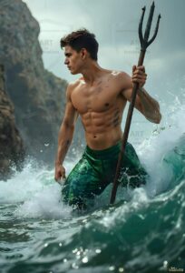 Mermen warriors Art – 2×3 #0288