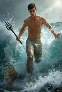 Mermen warriors Art – 2×3 #0293