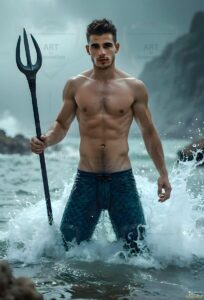 Mermen warriors Art – 2×3 #0294