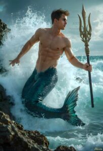 Mermen warriors Art – 2×3 #0296