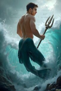 Mermen warriors Art – 2×3 #0297