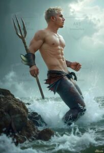 Mermen warriors Art – 2×3 #0298
